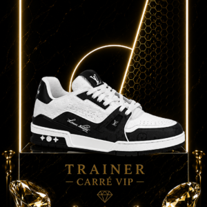 Trainer Black White Monogram