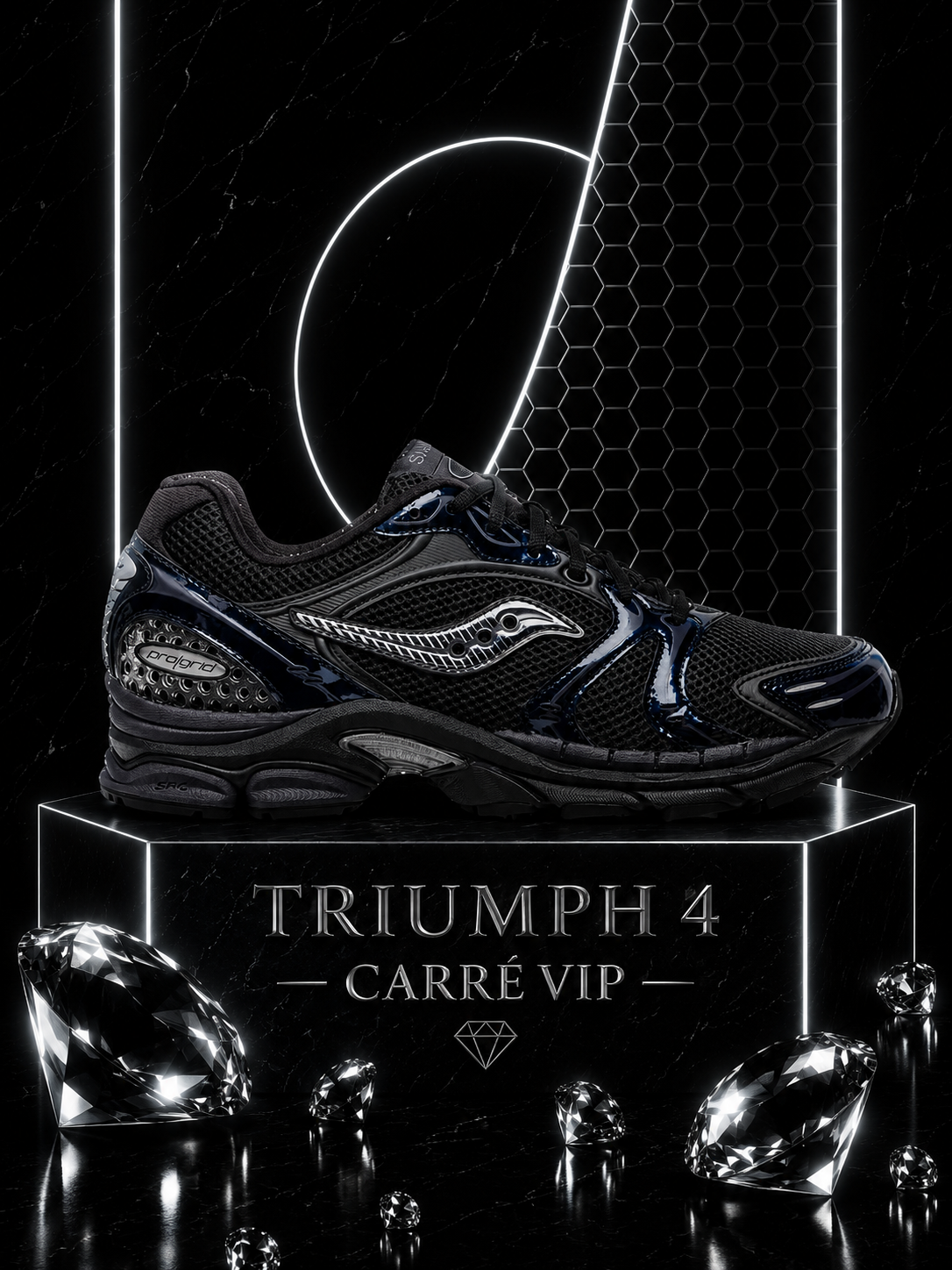 Triumph 4 Black Navy