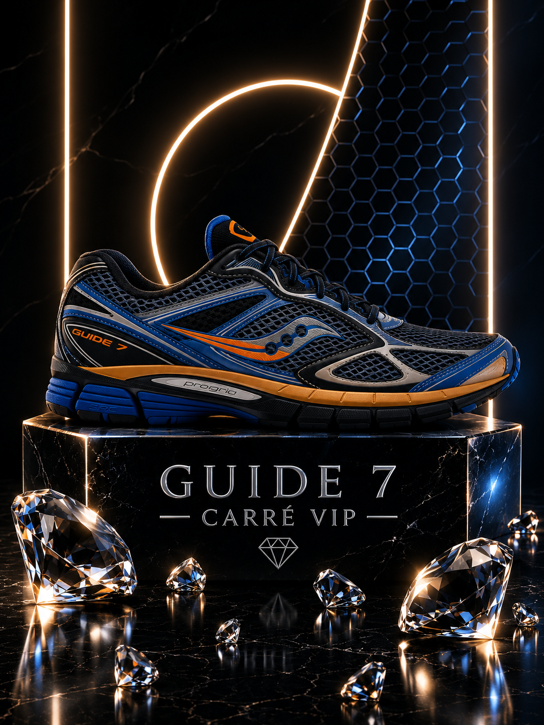 Guide 7 Black/Orange