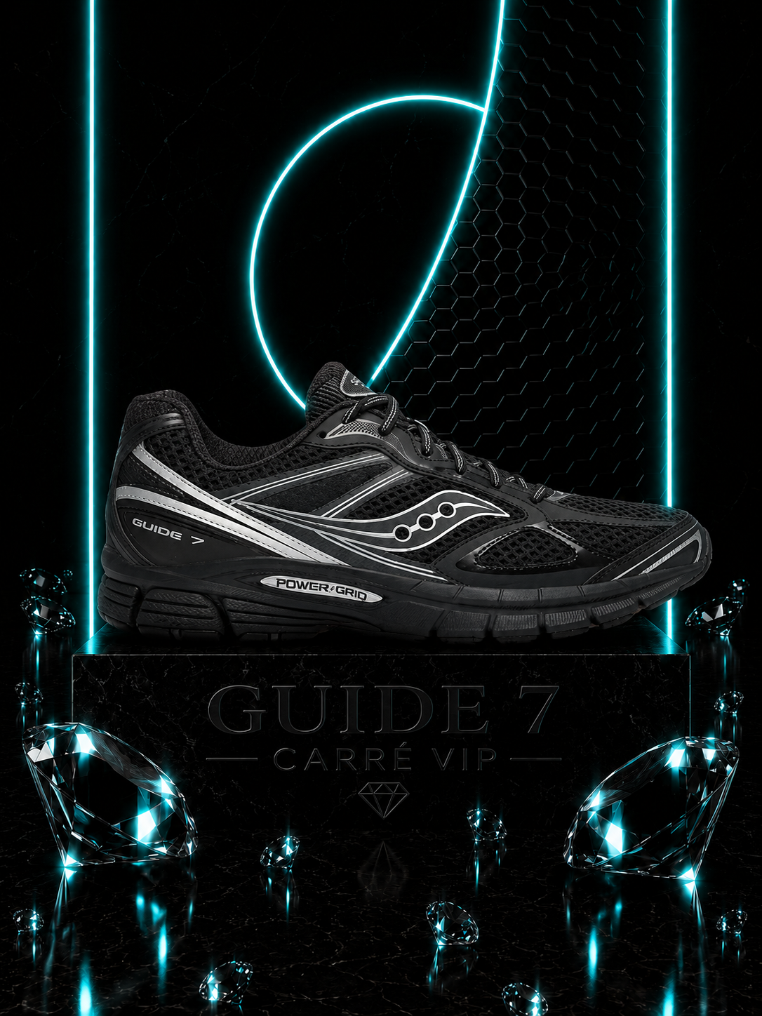 Guide 7 Black/Silver