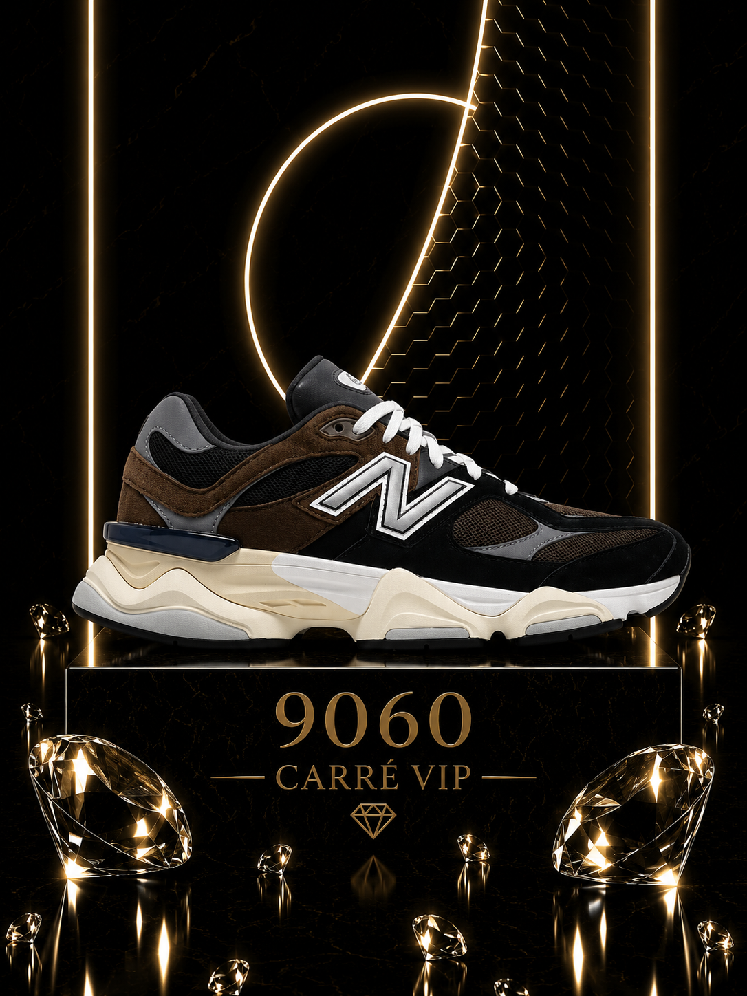 9060 Brown Black