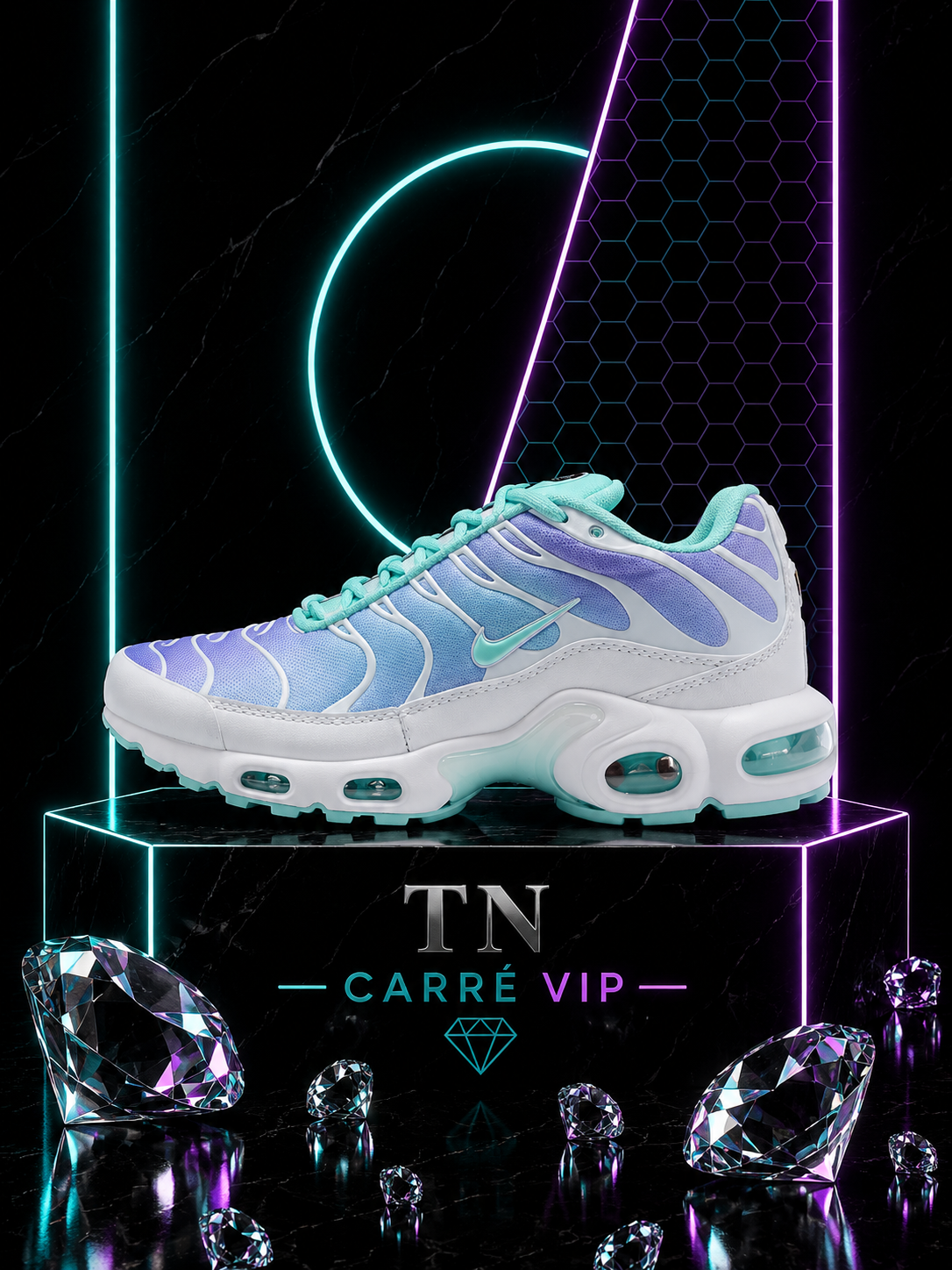 TN White Carolina Blue Kids