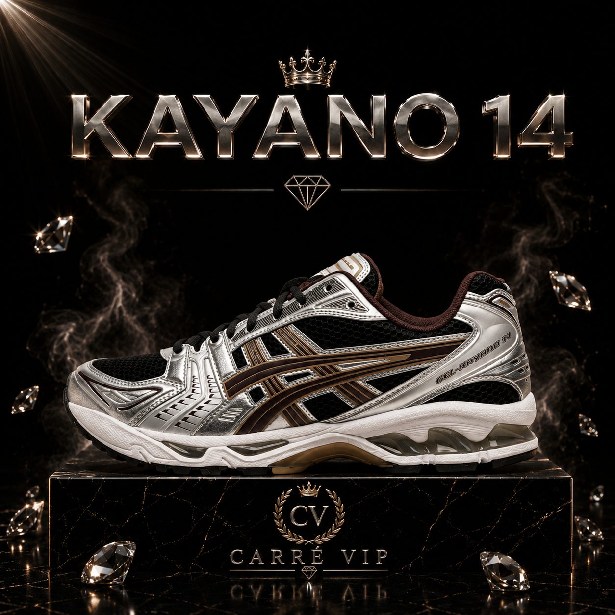 Kayano 14 Brown Chrome