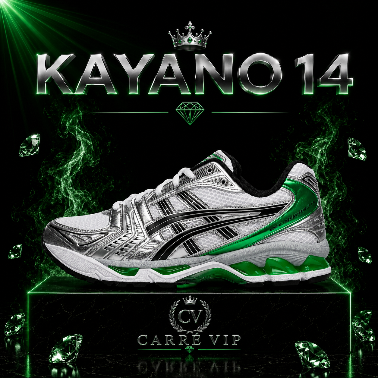 KAYANO 14 EMERALD GREEN