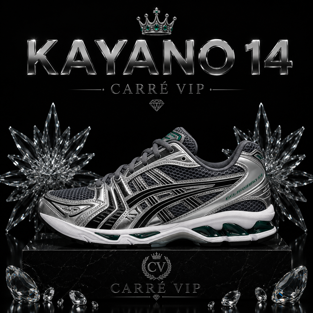 KAYANO 14 EMERALD SHADOW