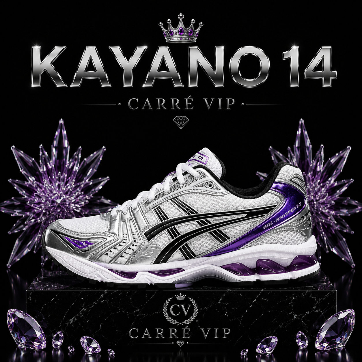 KAYANO 14 PURPLE AMETHYST