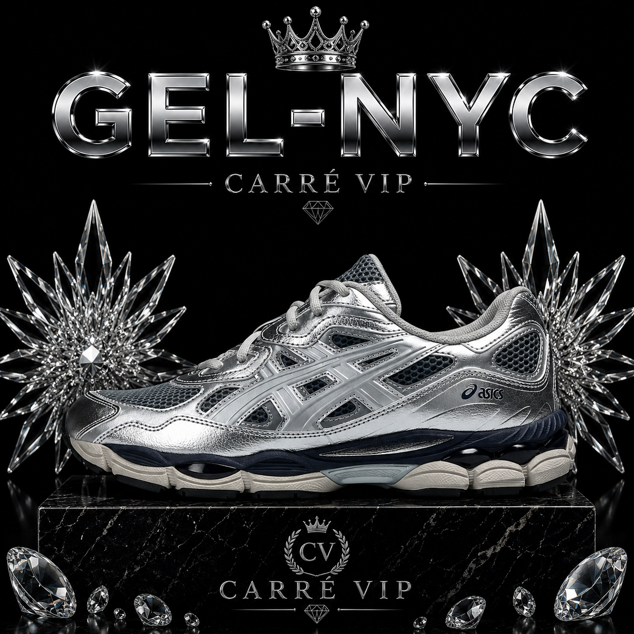 GEL-NYC SILVER MIDNIGHT