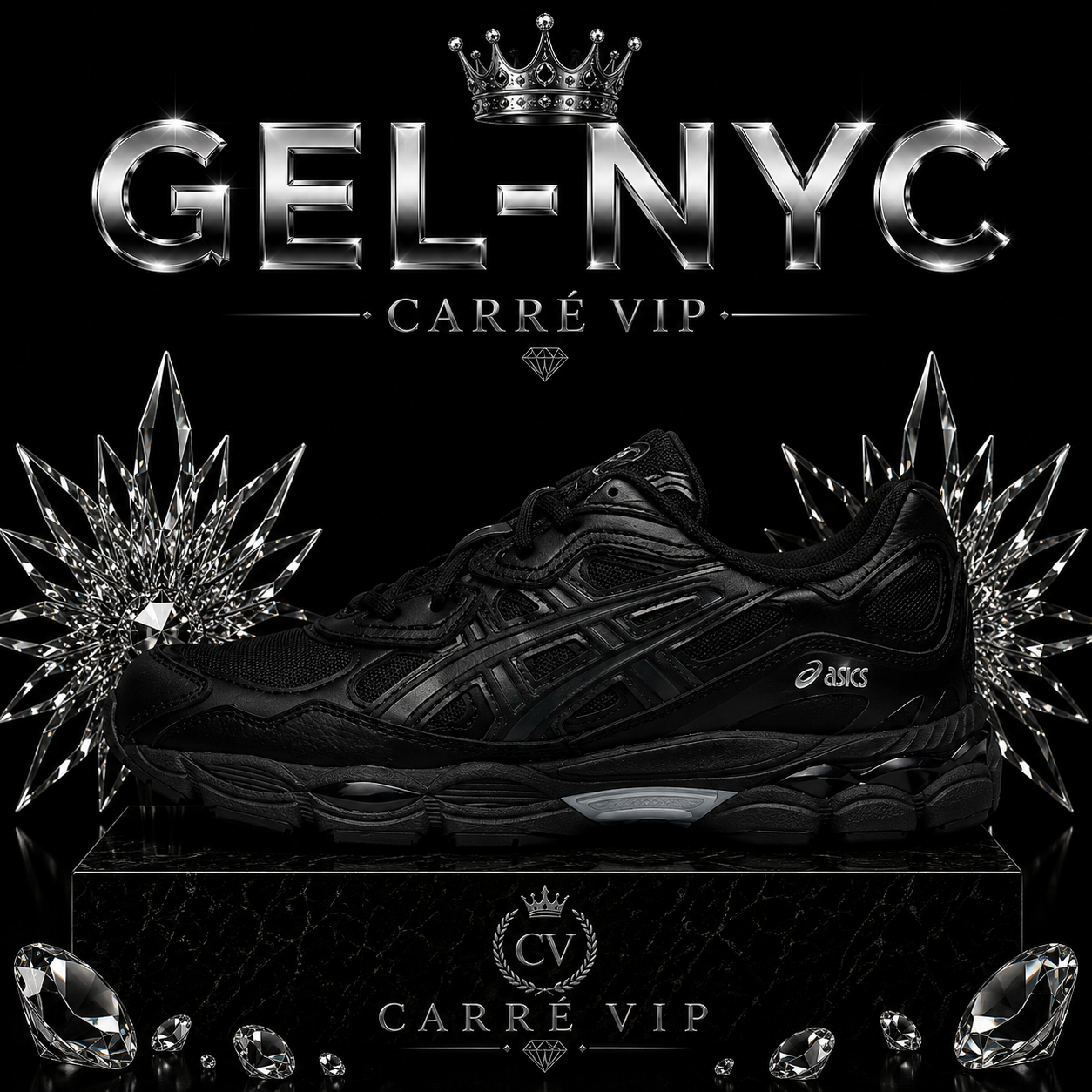 GEL-NYC TRIPLE BLACK