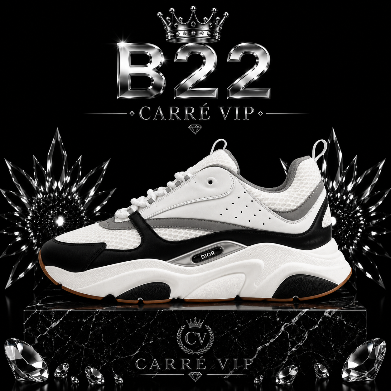 B22 BLACK & WHITE