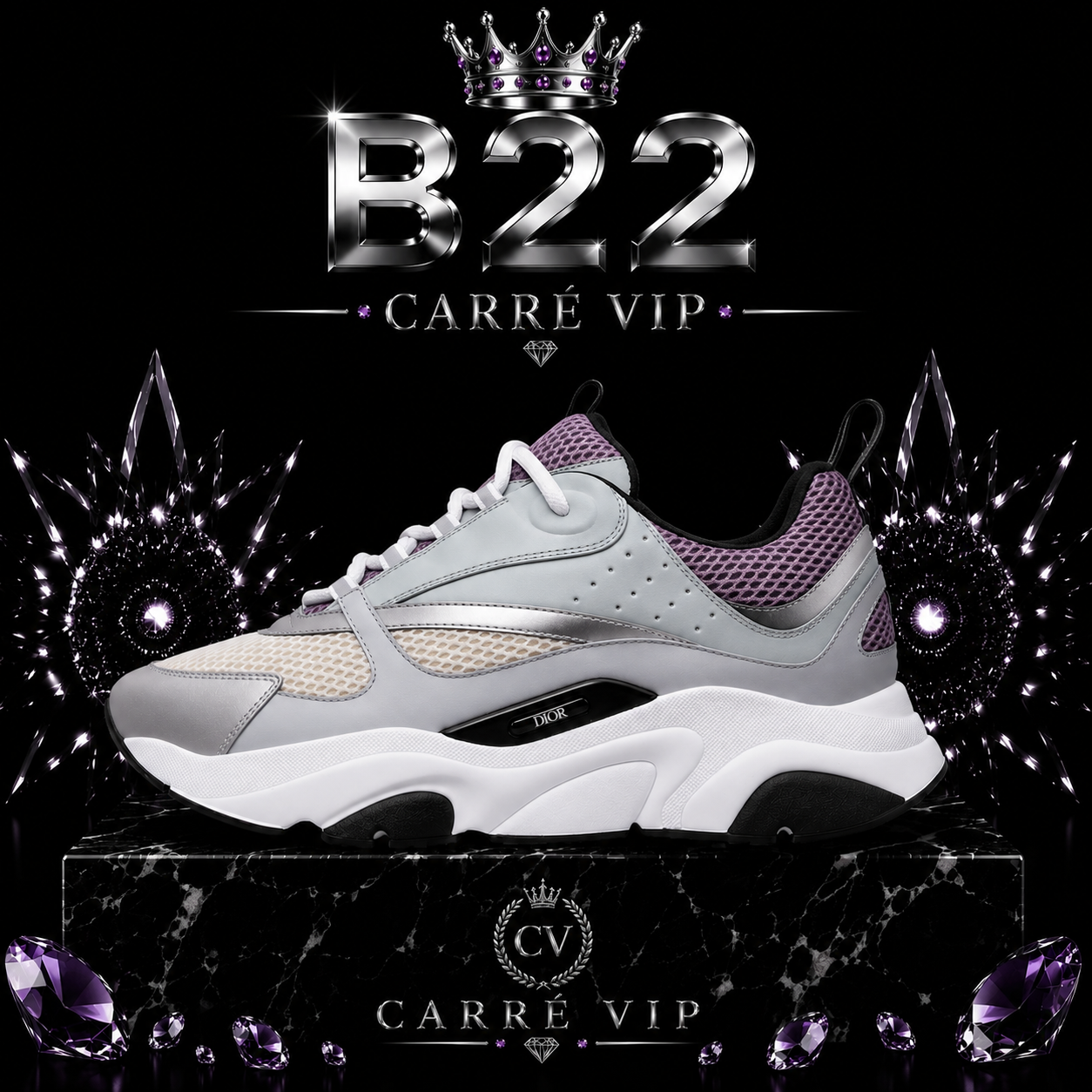 B22 Silver Lavender