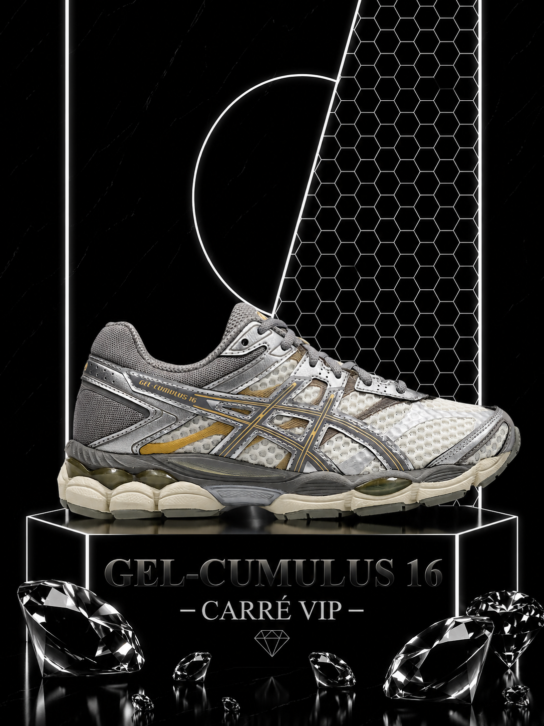 Gel-Cumulus 16 Cream Clay Grey