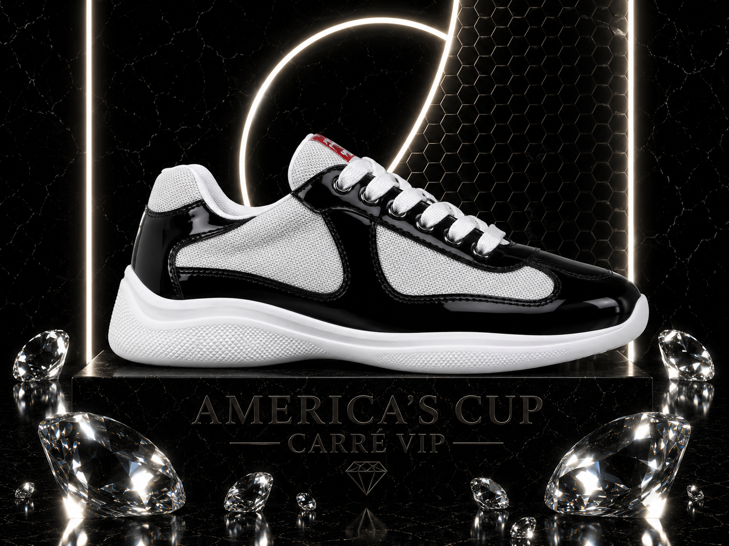 America's Cup Ebony Silver