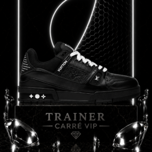 Trainer Embossed Monogram Black