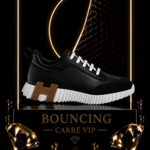 Bouncing Leather Black Brown