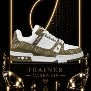 Trainer Denim Monogram Olive