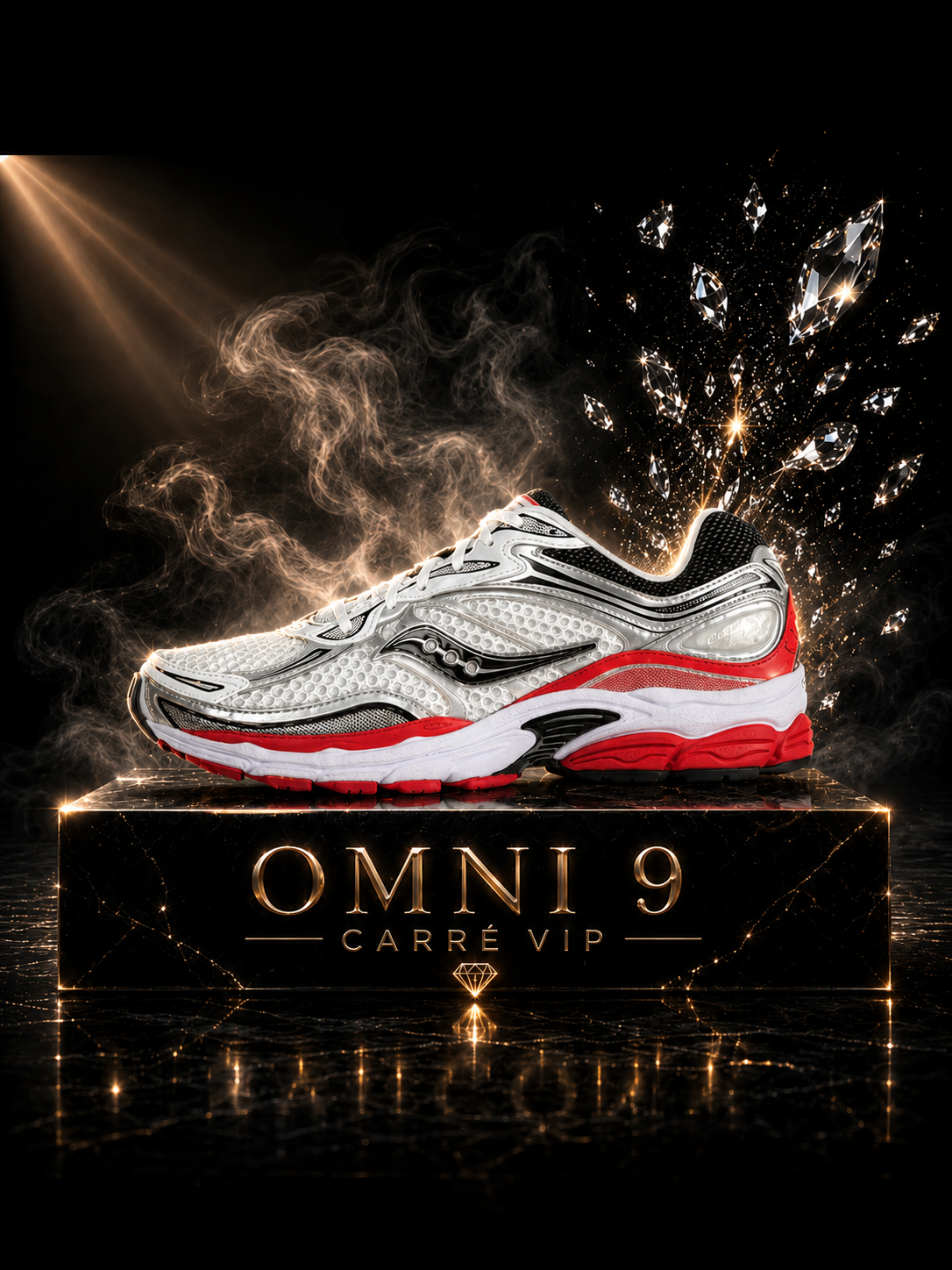 Omni 9 – White/Red