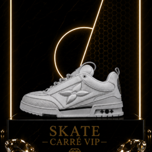 Skate All White Black