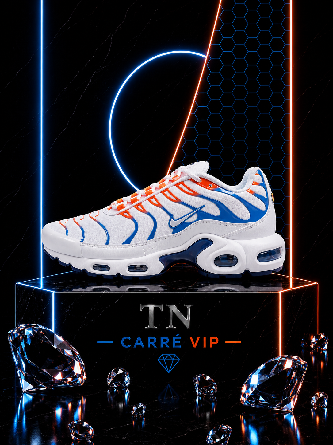 TN White Blue Orange Kids