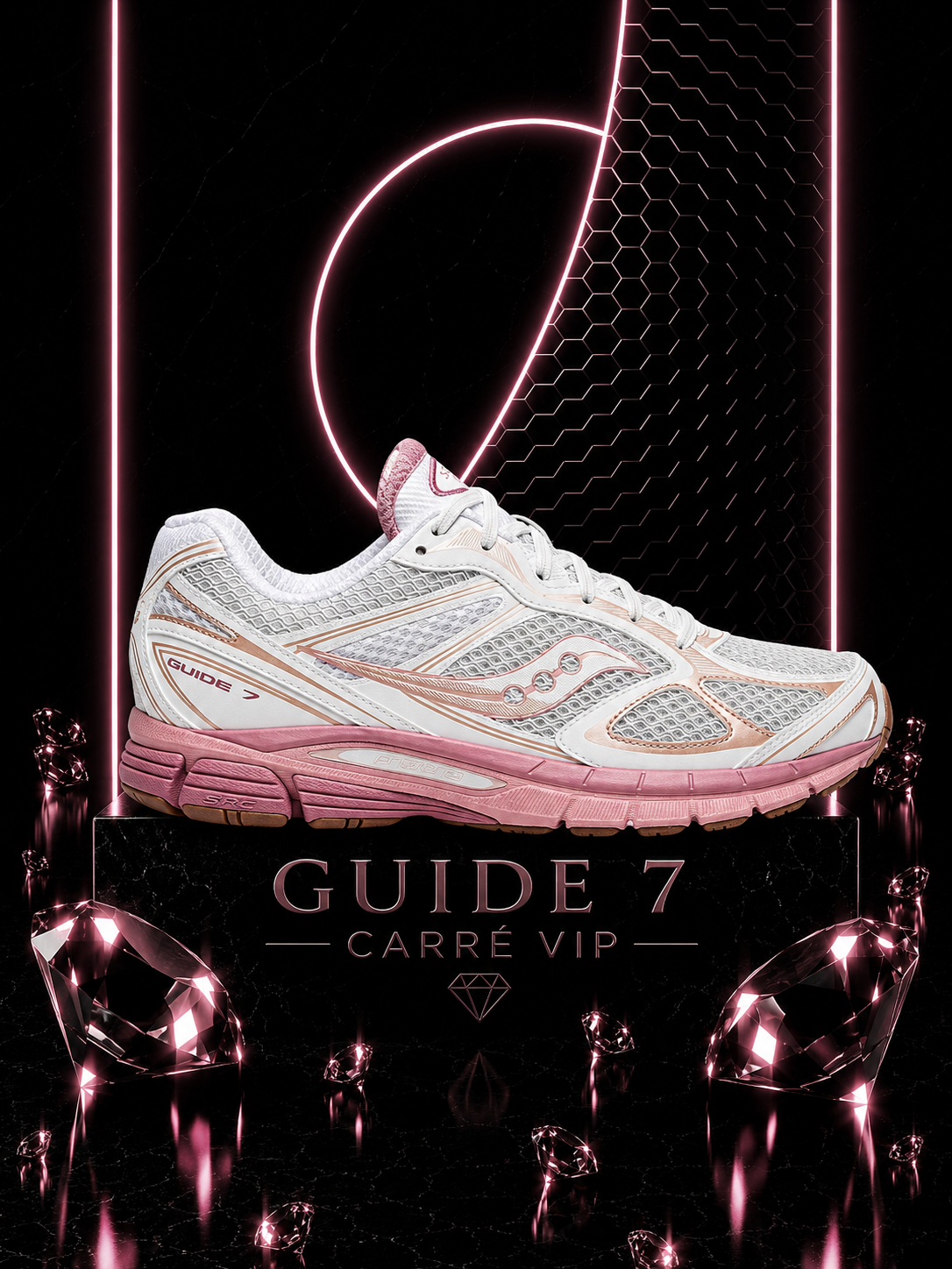 Guide 7 White/Pink