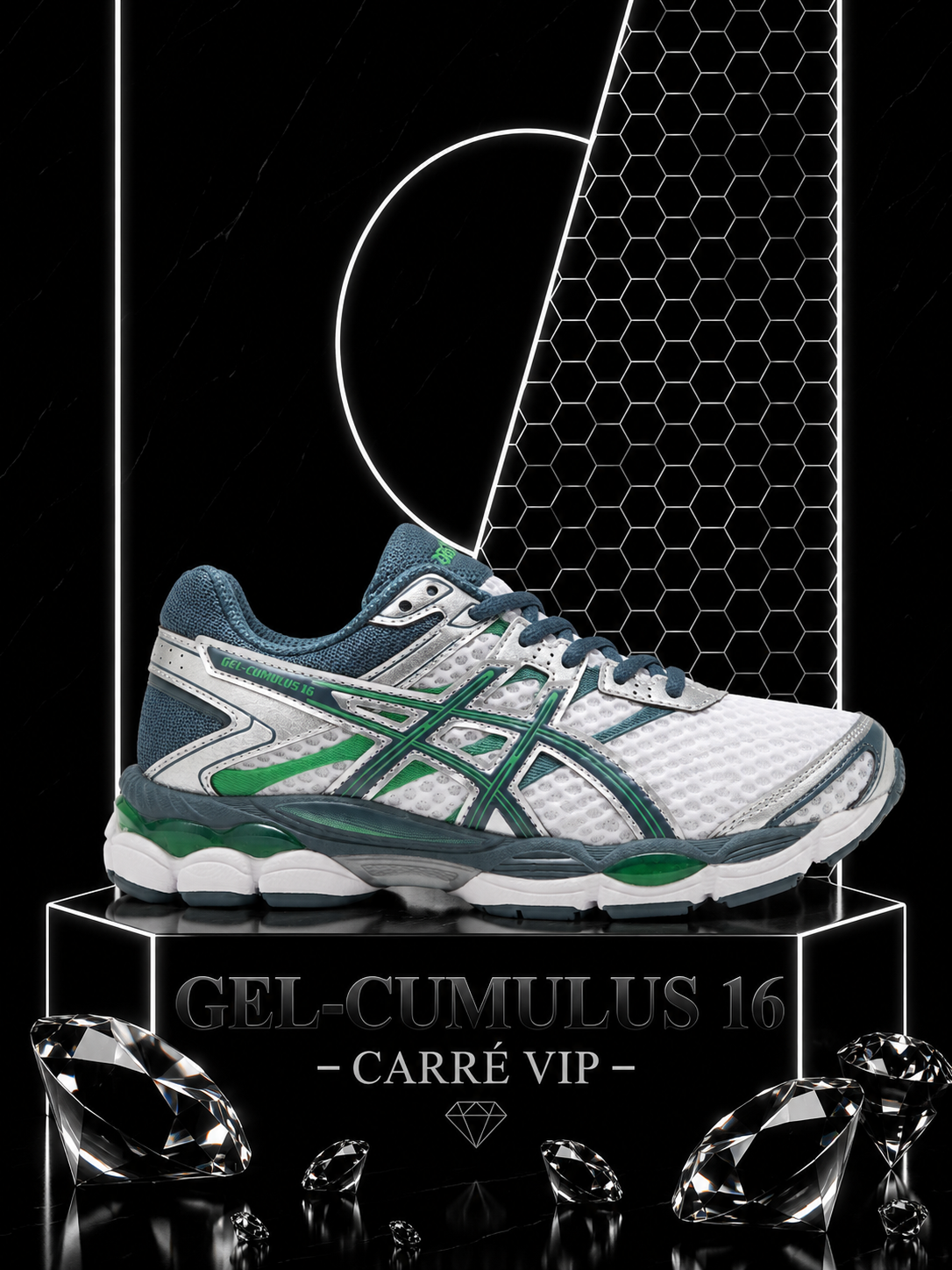 Gel-Cumulus 16 White Ironclad