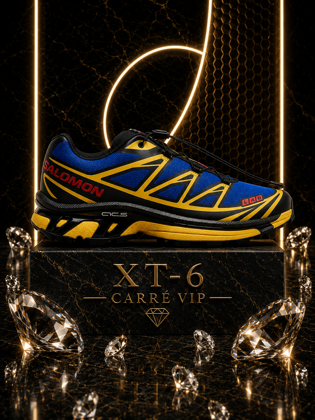 XT-6 Nautical Blue Lemon
