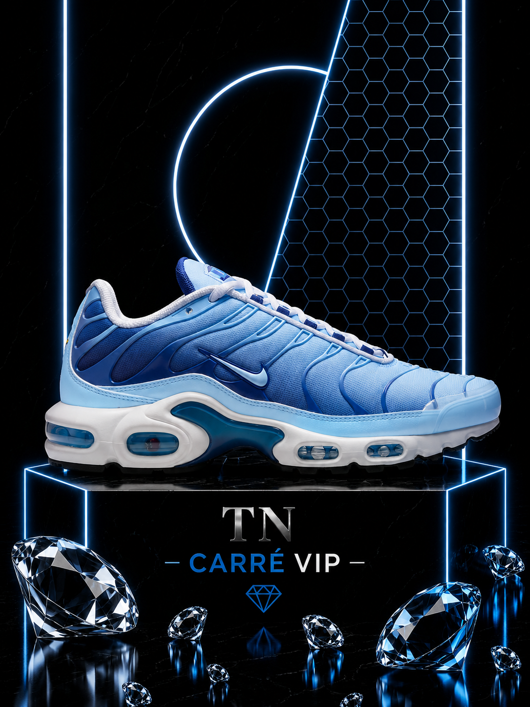 TN University Blue Gradient Kids