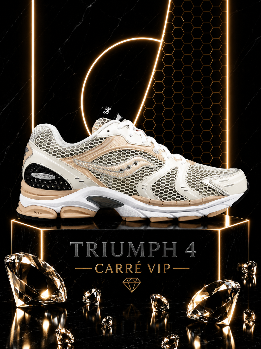 Triumph 4 Cream Tan