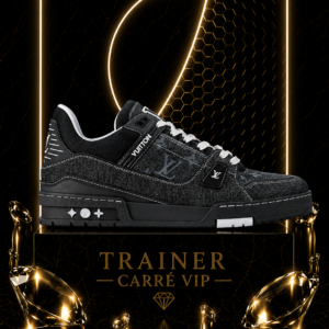 Trainer Black Denim