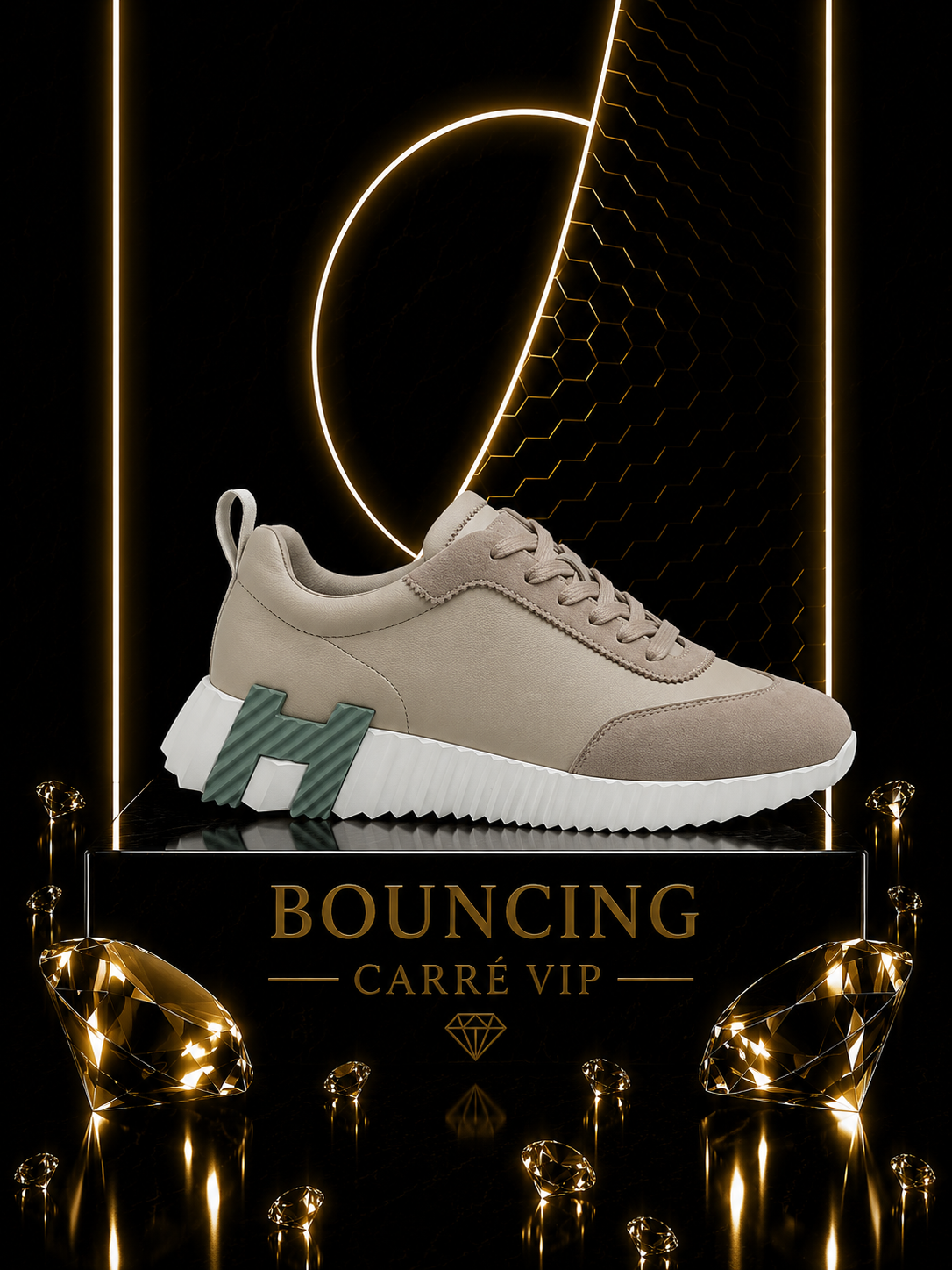 Bouncing Beige Esquisse