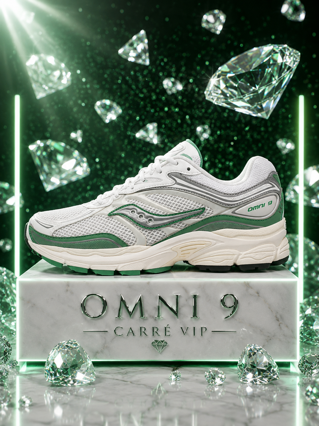 Omni 9 Ivory/Green