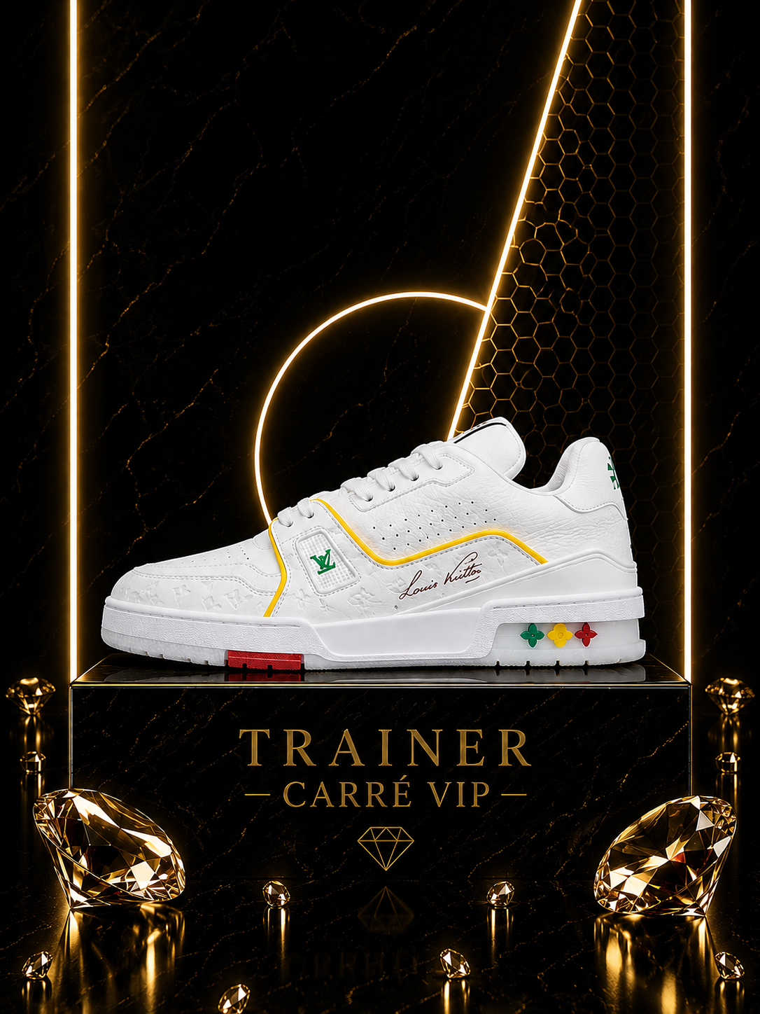 Trainer White Multi