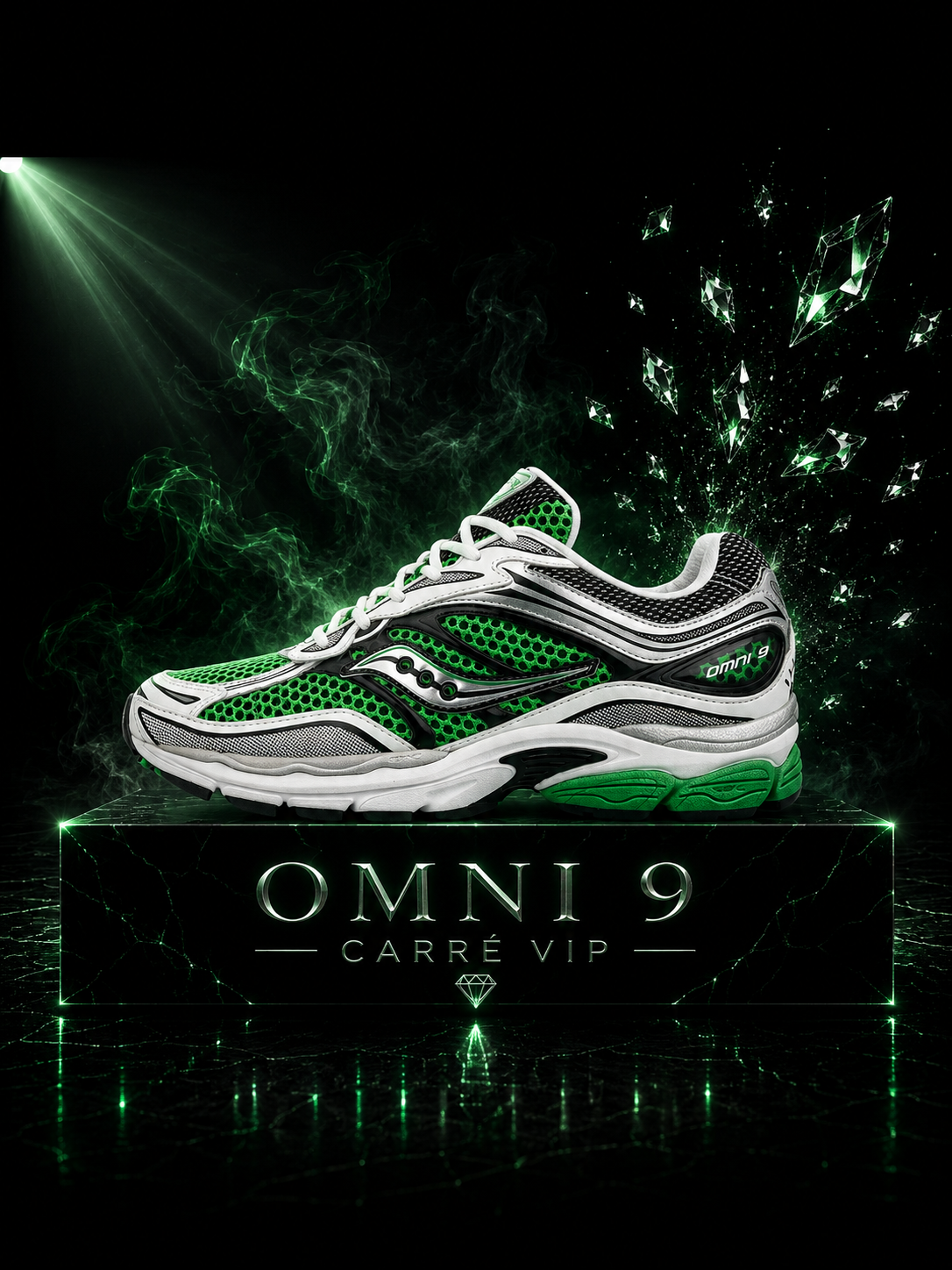 Omni 9 Green/Silver