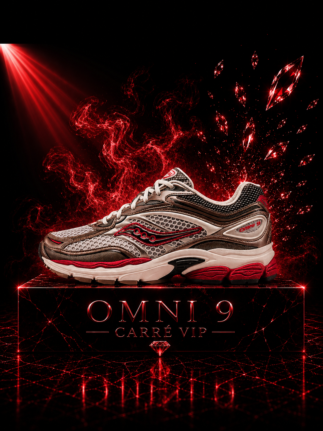 Omni 9 Brown/Red