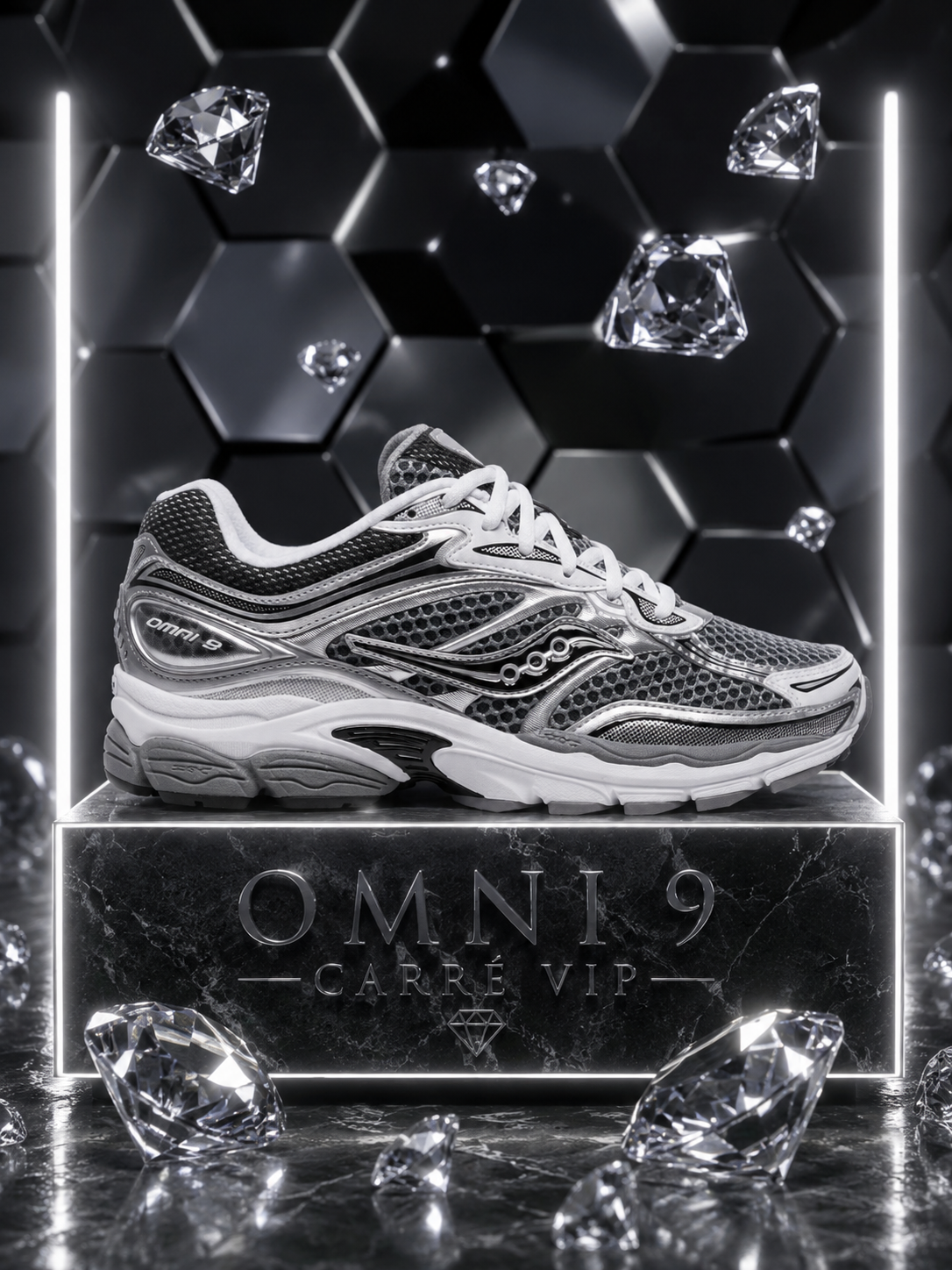 Omni 9 Grey/Silver/Black