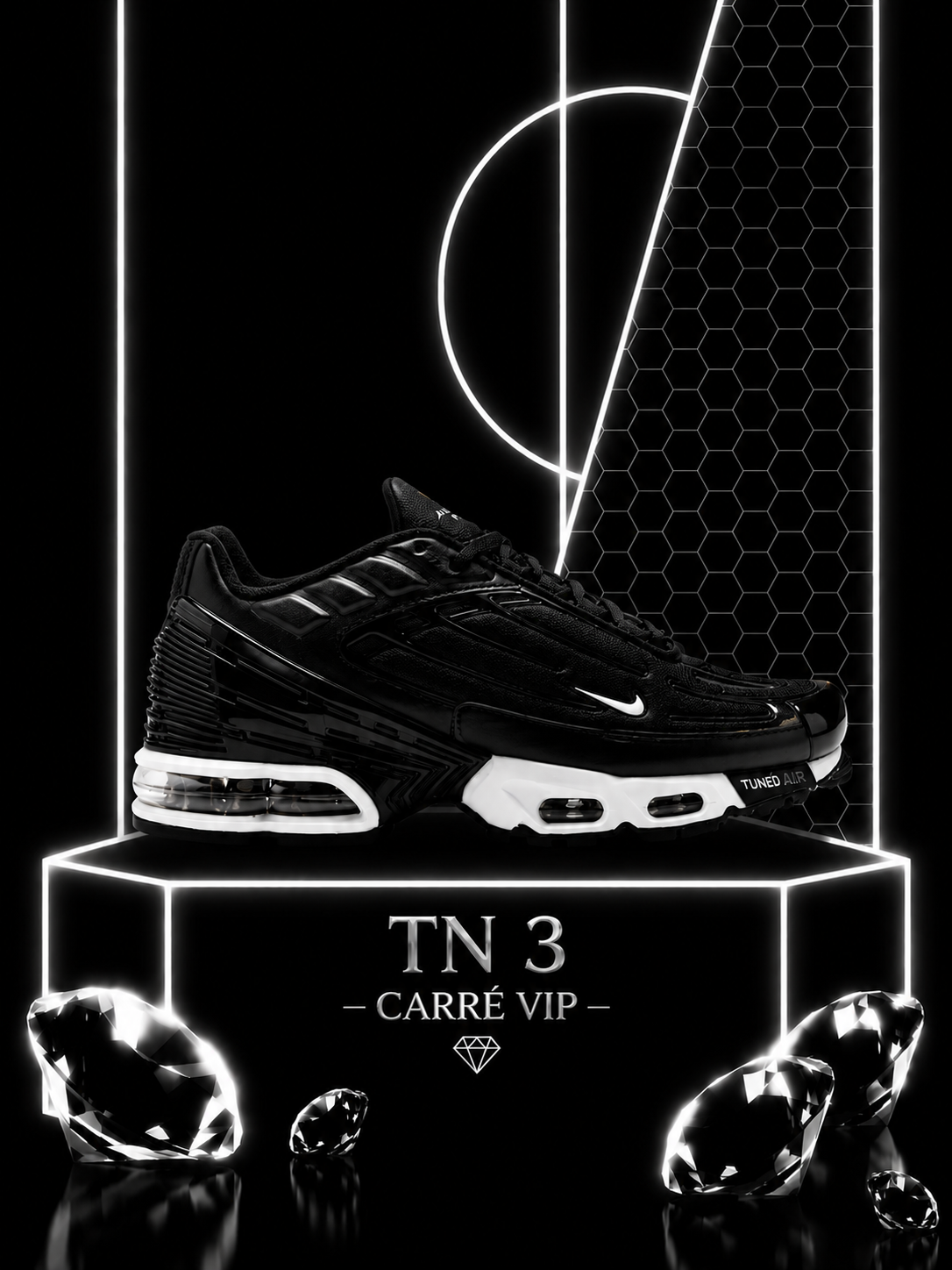 TN 3 Black White