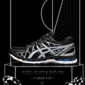 Gel-Kayano 20 Black Pure Silver