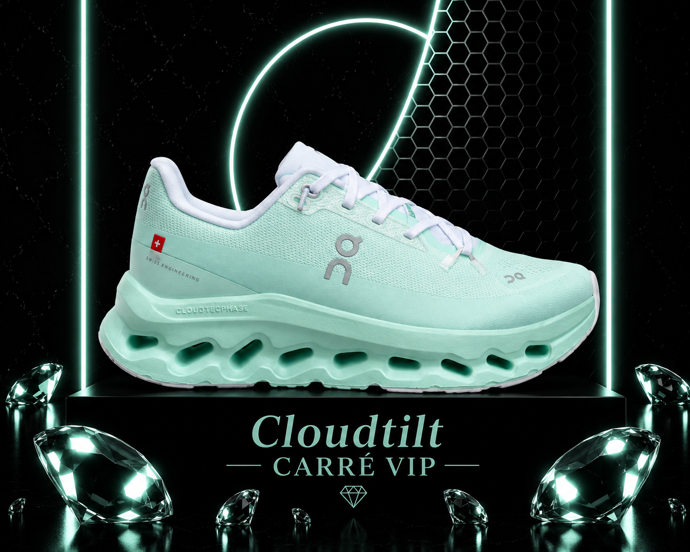 Cloudtilt Mint Green