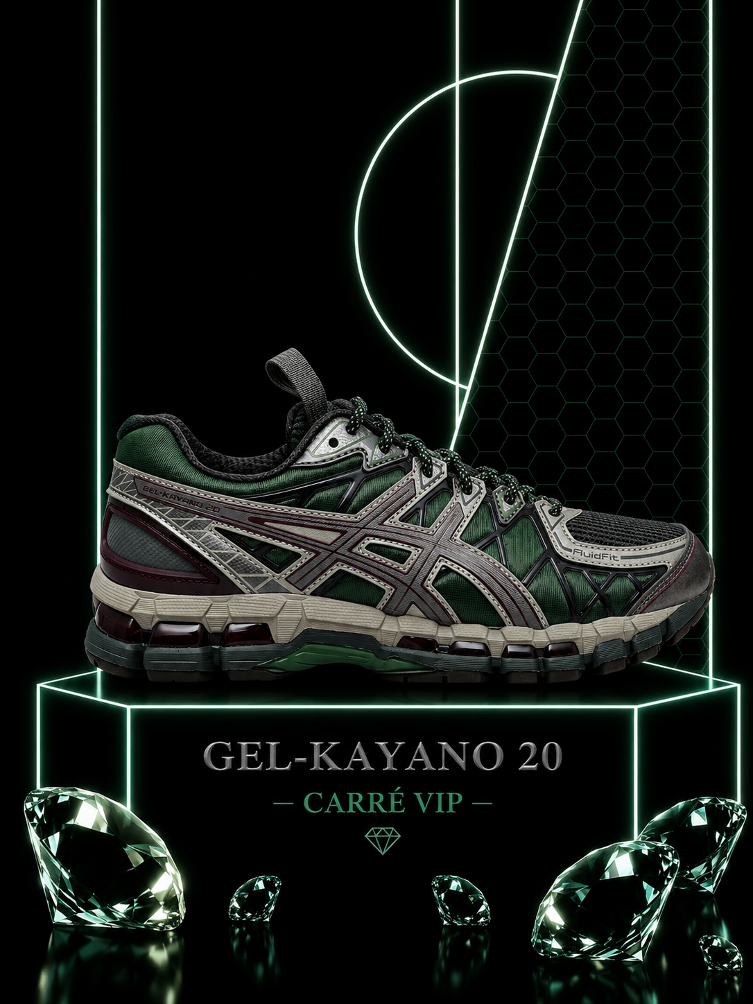 Gel-Kayano 20 Moss