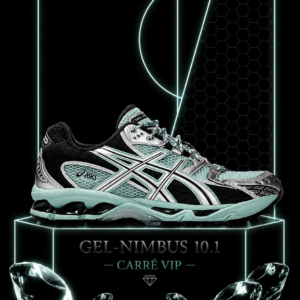 Gel Nimbus 10.1 Ocean Haze Pure Silver
