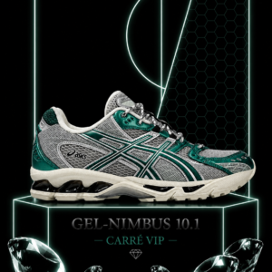 Gel-Nimbus 10.1 Silver Green Metallic