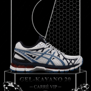 Gel-Kayano 20 White Navy Blue