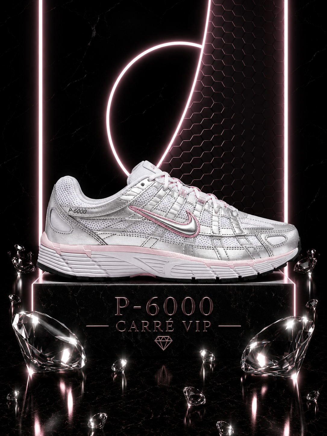 P-6000 White Elemental Pink
