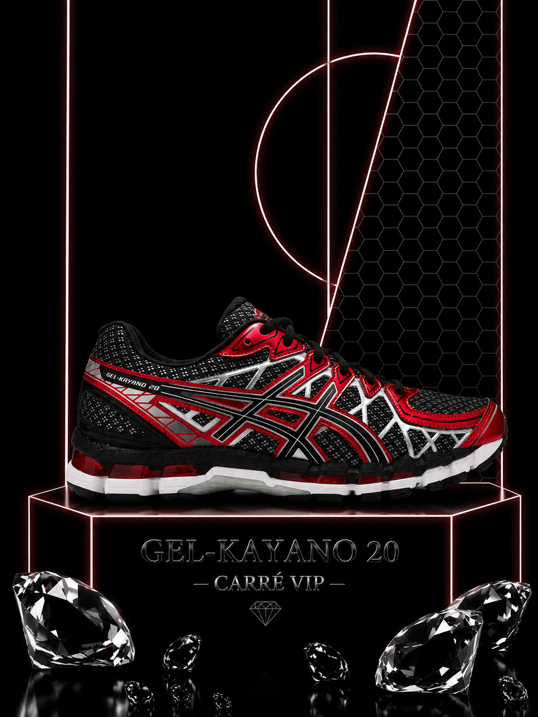 Gel-Kayano 20 Lightning Red