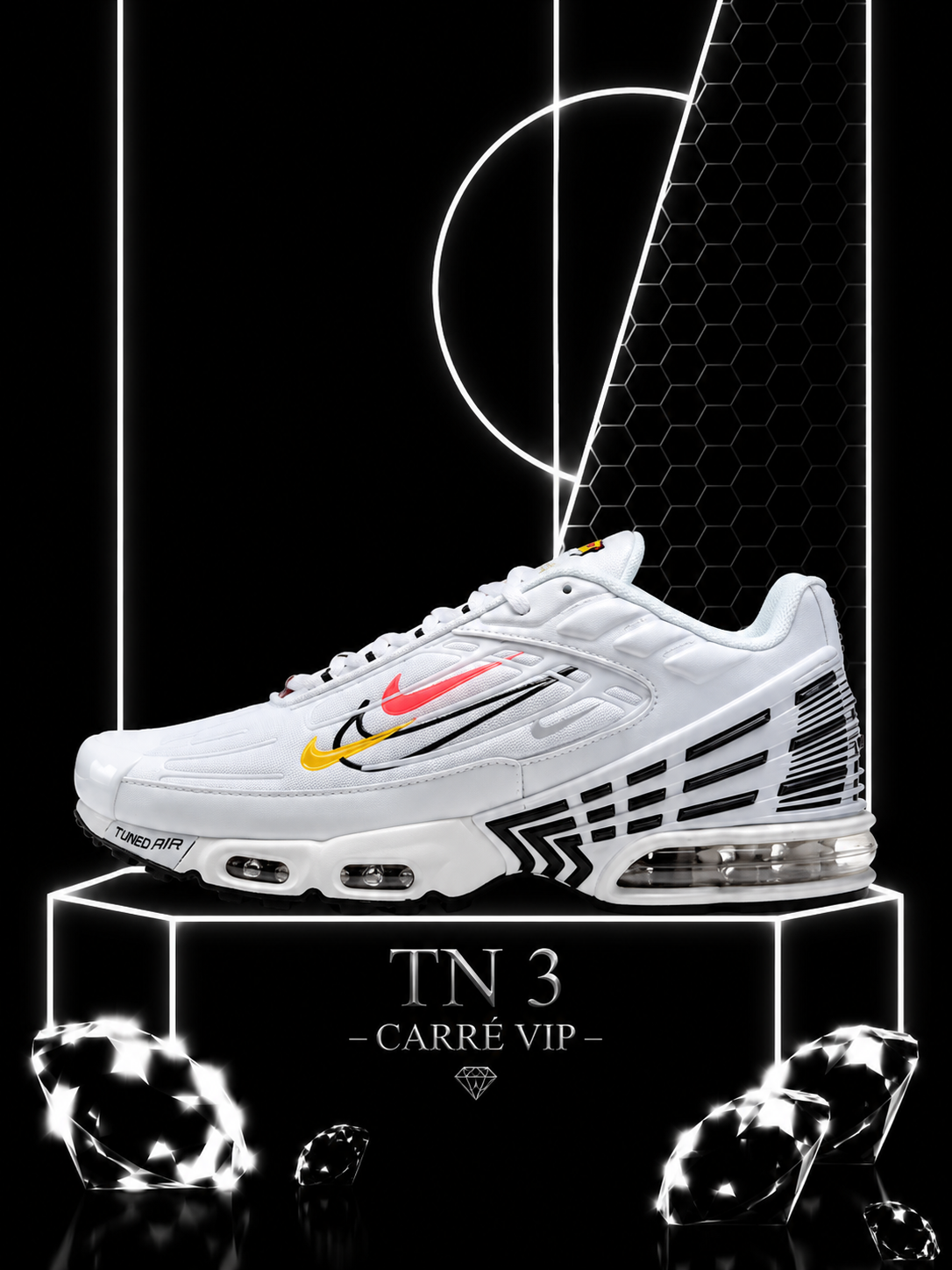 TN 3 Multi-Swoosh White