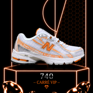 740 Orange White