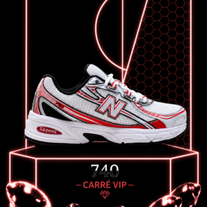 740 Red Classic White