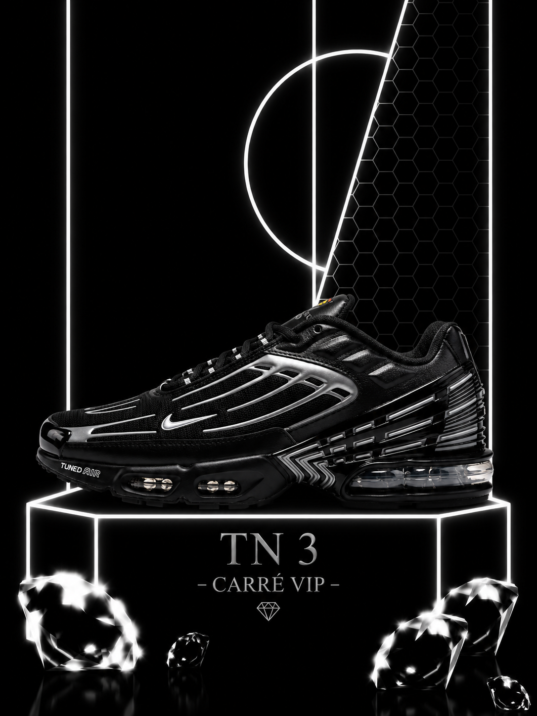 TN 3 Silver Black