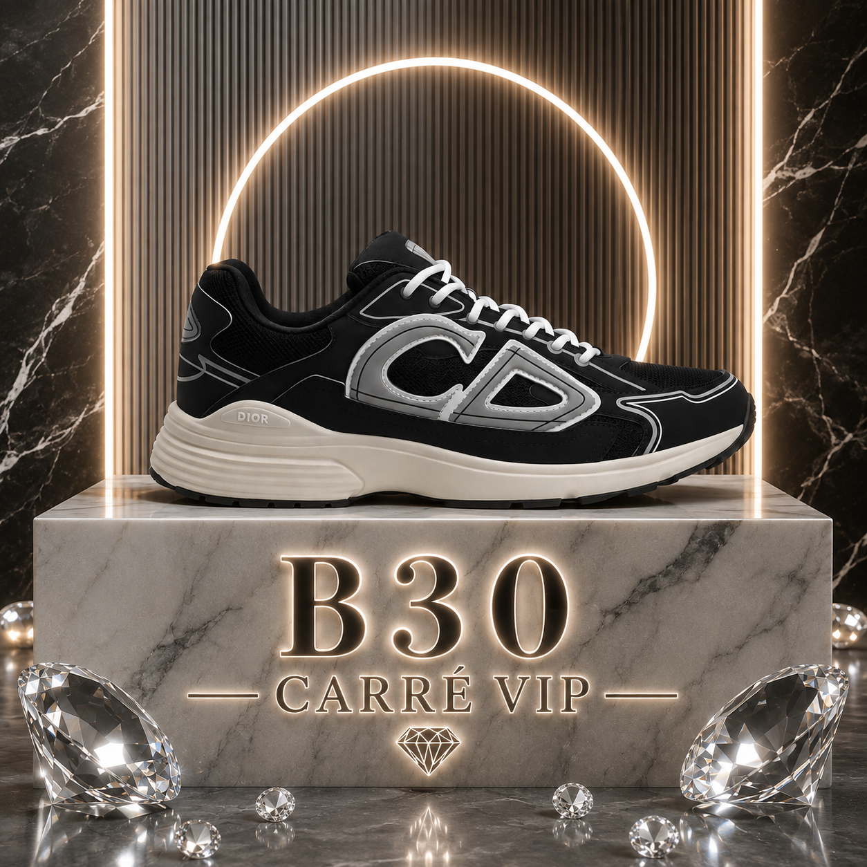 B30 Black Silver