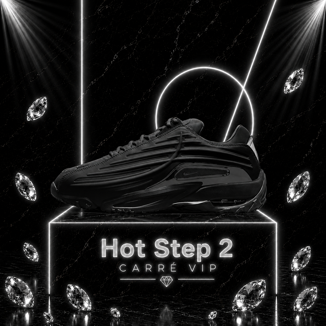 Hot Step 2 Black Gunmetal