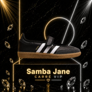 Samba Jane Black White